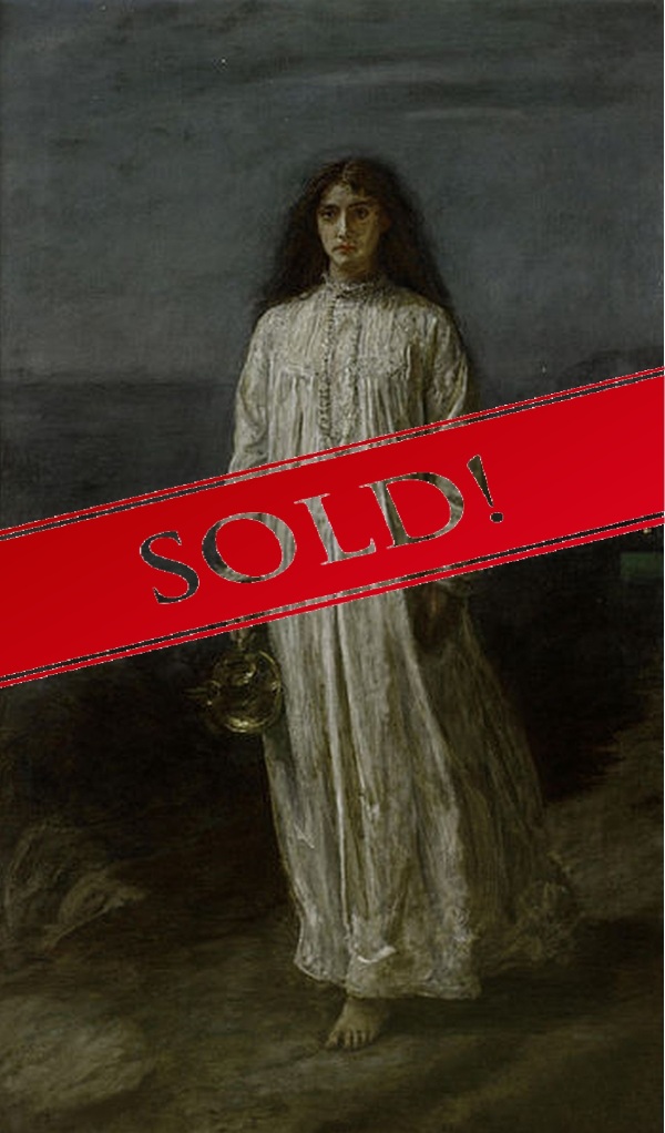 Painting The Somnambulist by Millais was sold