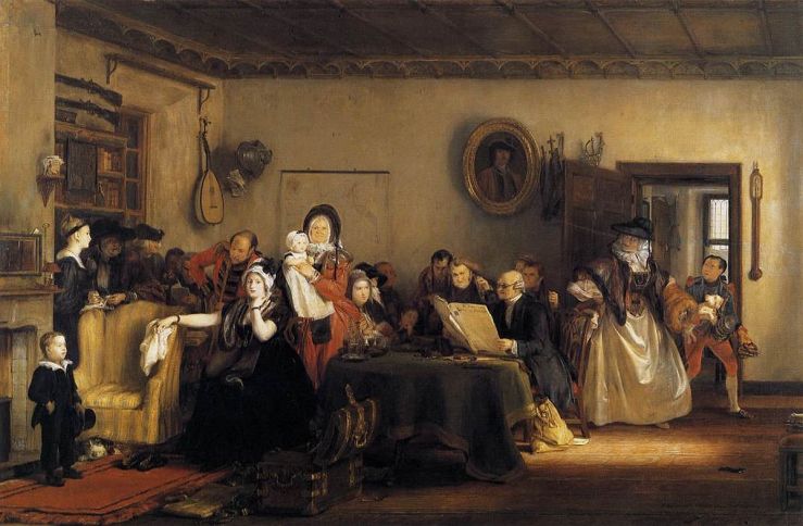 Reading the Will (1820)